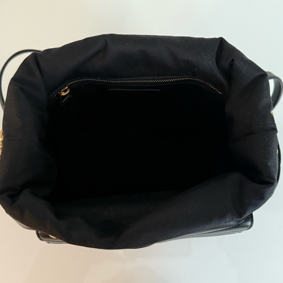 Saint Laurent Chevron Quilted Backpack Noir main image 12